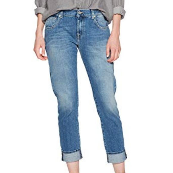 7 For All Mankind The Relaxed Skinny Retro Inspired Jeans - Picture 1 of 8